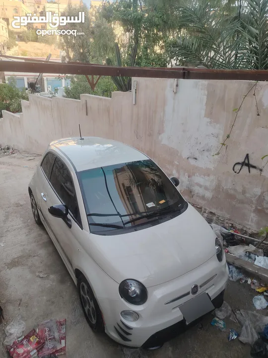 Fiat 500e bacig sport فيات كهربائية بالكامل سبورت بكج