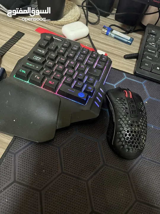 ماوس reddragon m505 wireless  Mini keyboard fantech rgb