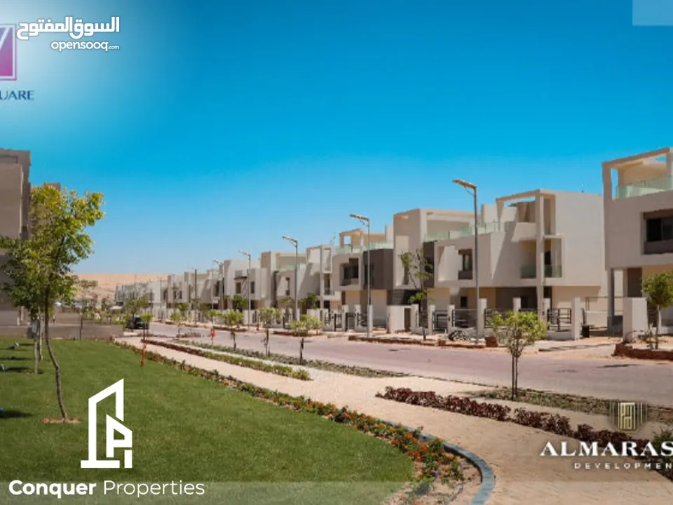 شقة للبيع في المراسم التجمع الخامس متشطبة استلام فوري بالتقسيط Apartment for Sale in Al Marasem