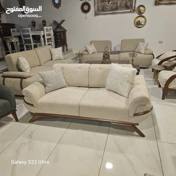 ‎طقم كنب فخم ومميز 7 مقاعد صناعه مصريه