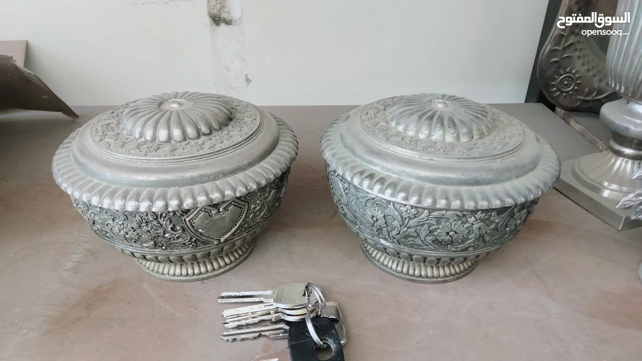 مجموعة قطع نحاسية انتيك