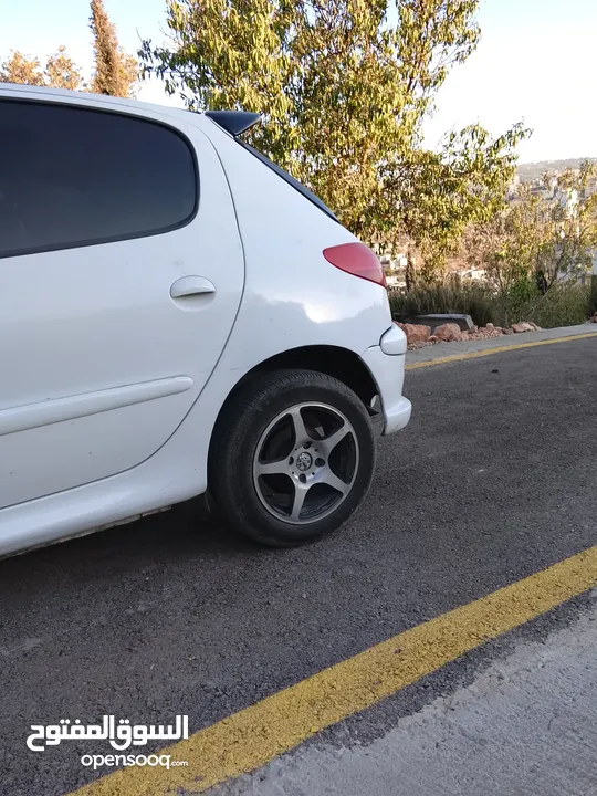 بيجو206 مرخصة جديد