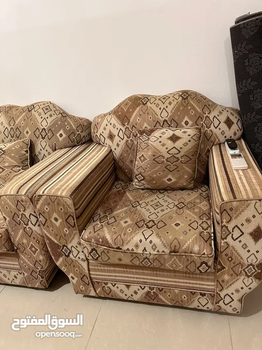 Sofa with good fabric