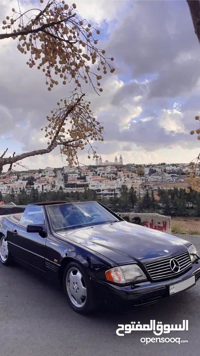 1991 مرسيدس SL500 بحالة ممتازة