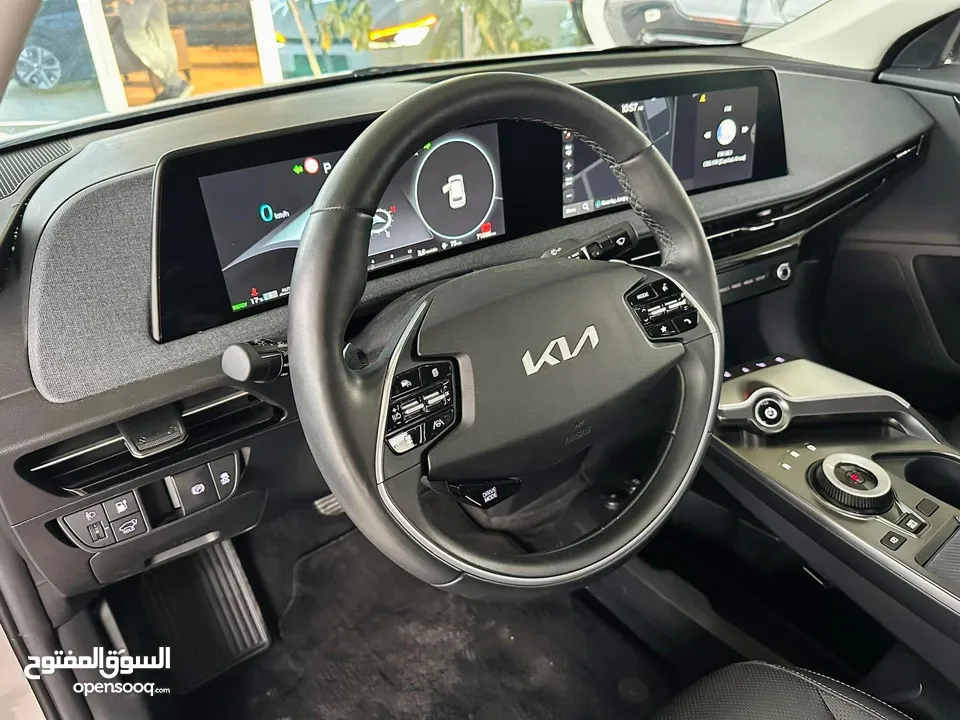 كيا EV6 وارد كوريا 2022 فحص كامل كرت ابيض ممشى 70 الف KM استخدام شخصي