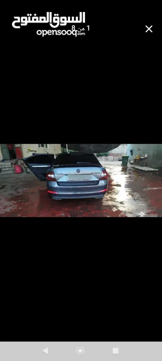 سكودا اوكتافيا 2014 مجلسة جنحان خلفية وعاملة قشرة سقف .و ع الفحص كلو