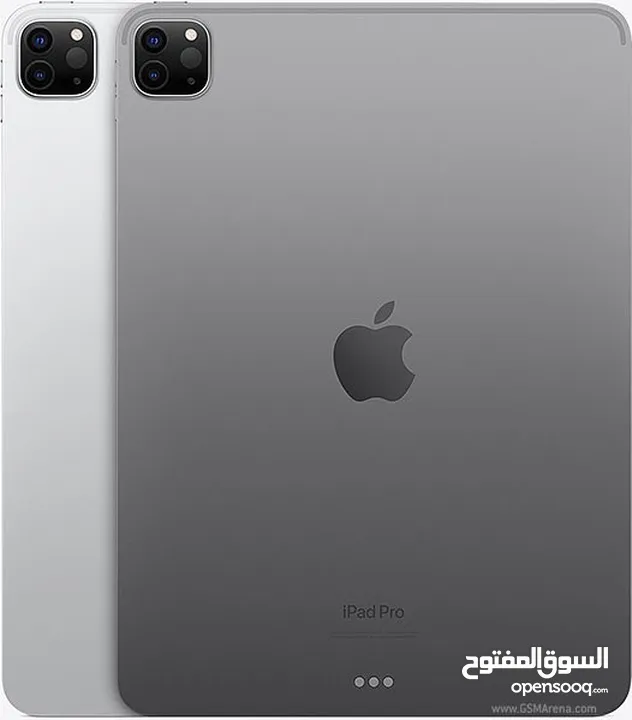 iPad pro 11 inch M2  128GB/256GB  ‏NEW NO AVTIVE  جديد بالكرتونة  لون سلڤر ورمادي مميز