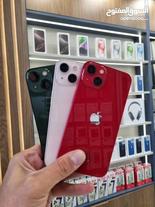 iphone 13  128 آيفون 13 128 جيجا مستعمل بحاله الوكاله وشبه جديد ومكفول