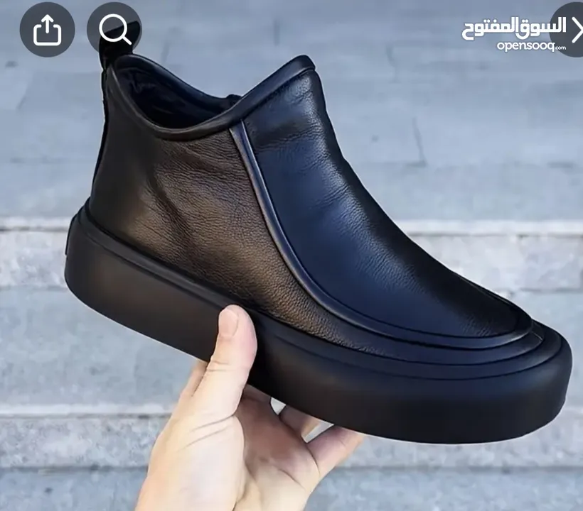 حذاء رسمي فاخر بنعل فلات طبي