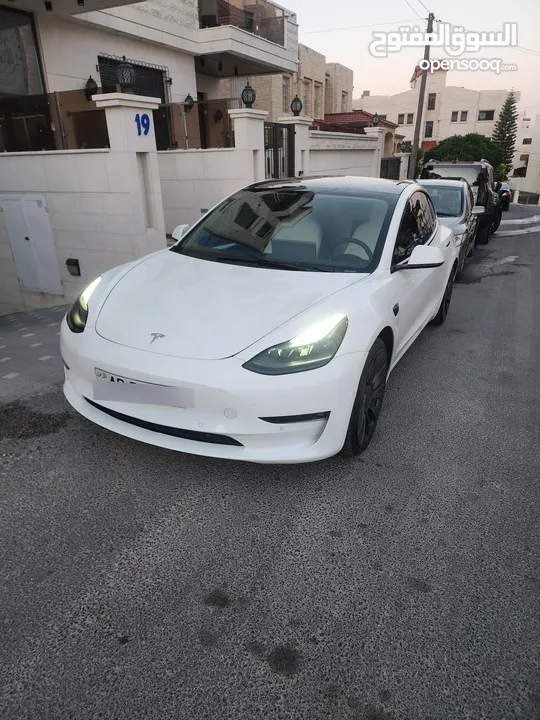 تيسلا 3 محركين اوروبي جمرك جديد مدخلين شحن 500 بيرفورمينس