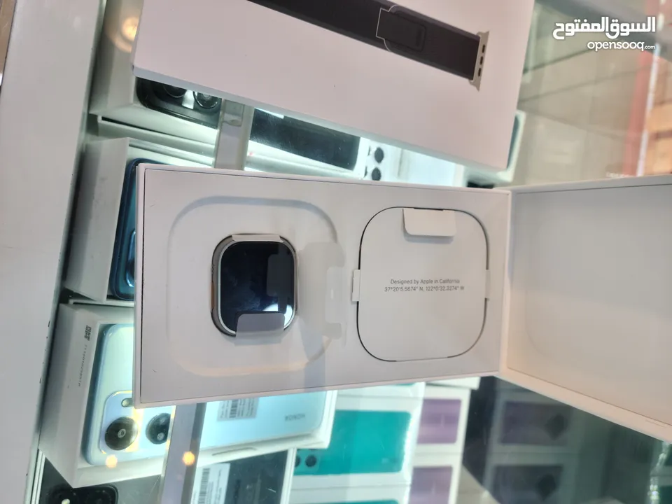 ابل وتش الترا 2 اوبن بوكس بطارية 100% كفالة ابل // apple watch ultra 2 49mm