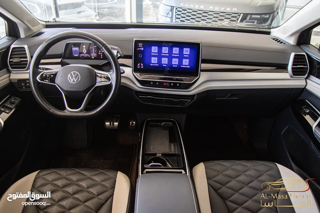 Volkswagen ID6 Crozz Pro 2022  السيارة مميزة جدا و قطعت مسافة 31,000 كيلو متر