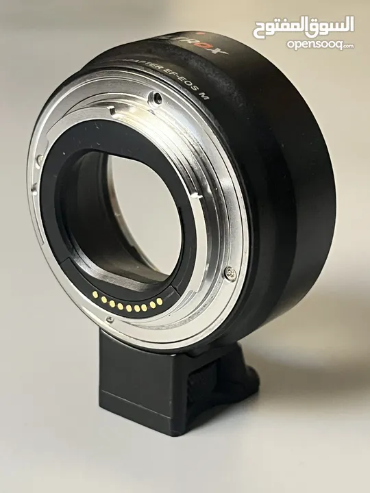 محول فيلتروكس الأصلي لعدسات EF بحالة الوكالة مستخدم مرة واحدة  Viltrox EF-S Mount