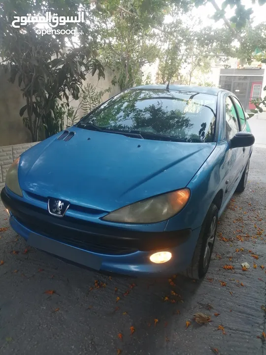 بيجو 206 2003 ماطور 1400 جير عادي