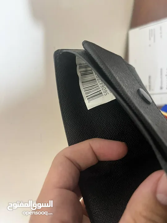 Louis Vuitton Damier Slender Wallet Black/Gray