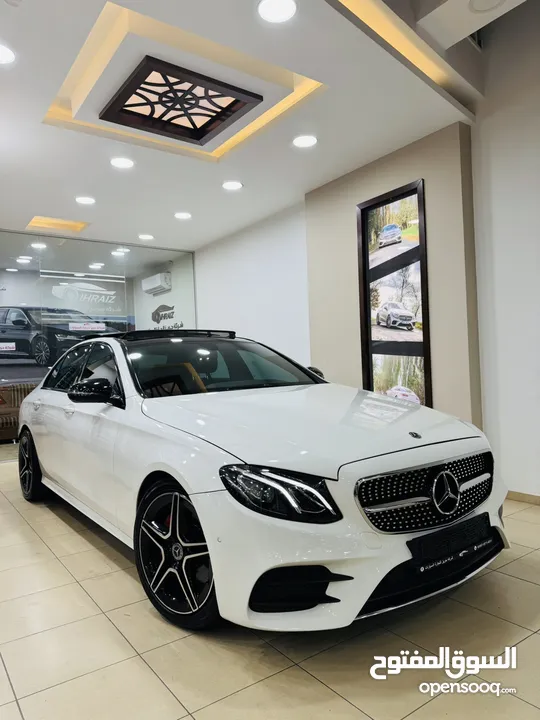 Mercedes E200d 2018 متور 2000 ديزل فحص ممتاز