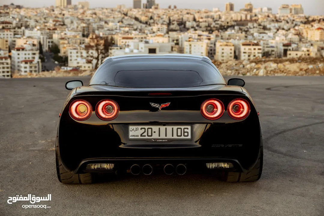 Corvette C6 2008 Ls3 Targa Top 500HP بحالة الوكالة
