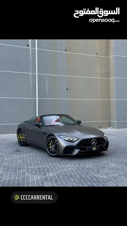 ccc global car rental / Mercedes SL AMG 2024  للإيجار
