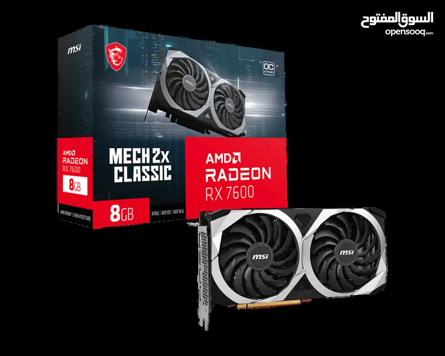 MSI RX 7600 MECH 2X OC