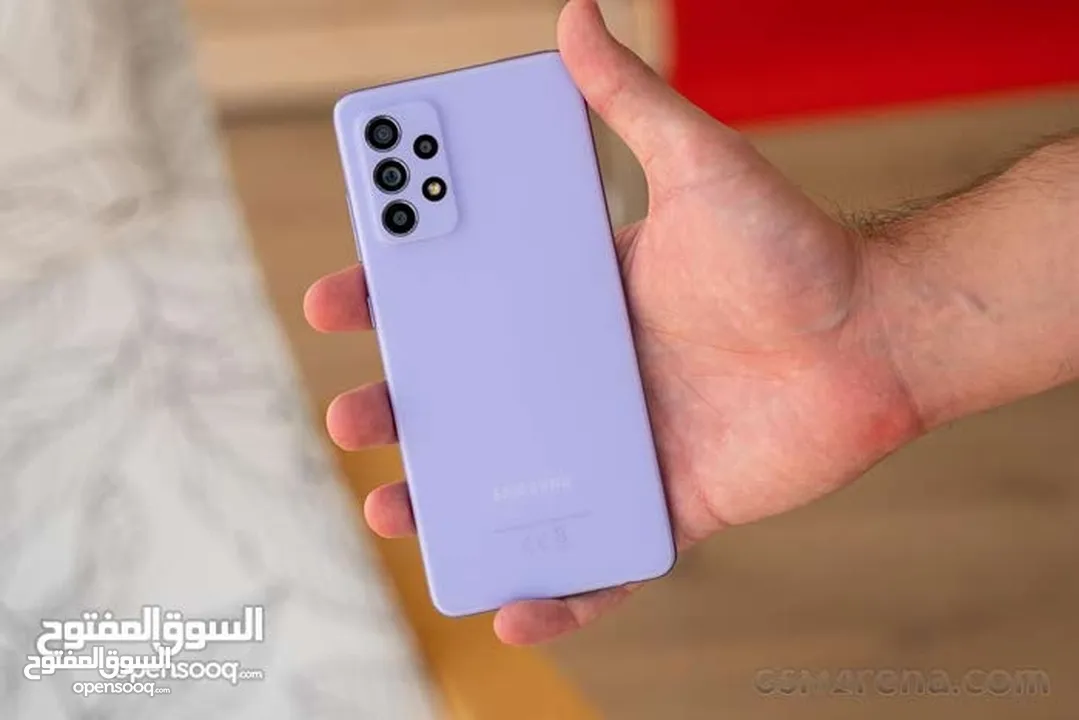 سامسونج A52s 5G اعلى نسخة شبه جديد استعمال بسيط لسا جديد