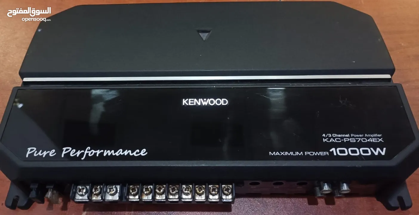 kenwood subwoofer and amplifier