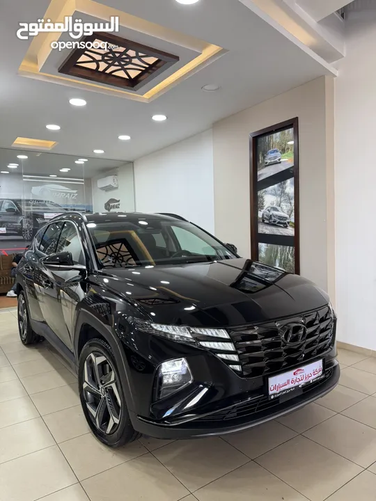 هونداي توسان 2022 محرك 1600 كهرباء وبنزين 4x4 استيراد المانيا