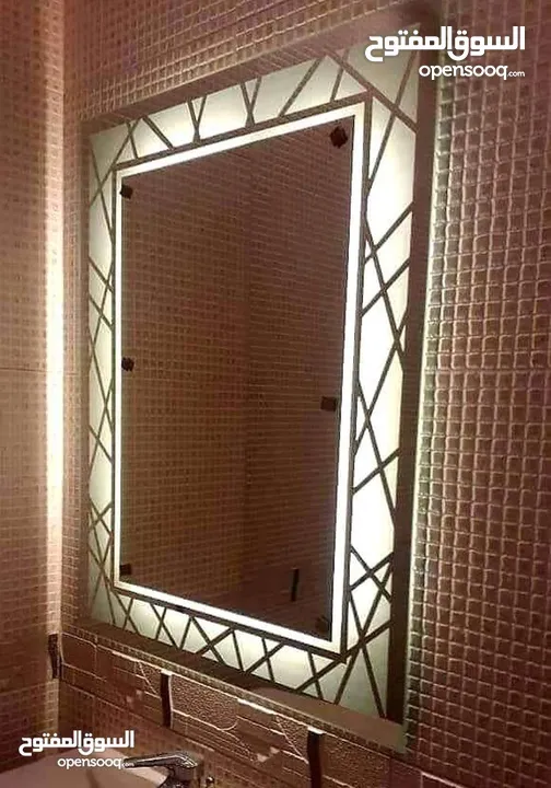 تفصيل جميع انواع الديكور خشب مرايا زجاج طاولات
