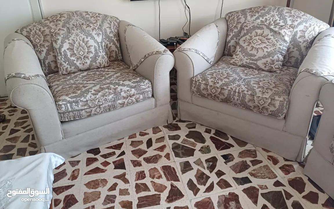 طقم كنبايات مستعمل للبيع
