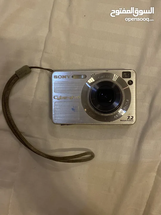 كاميرا سوني قديمة sony w120