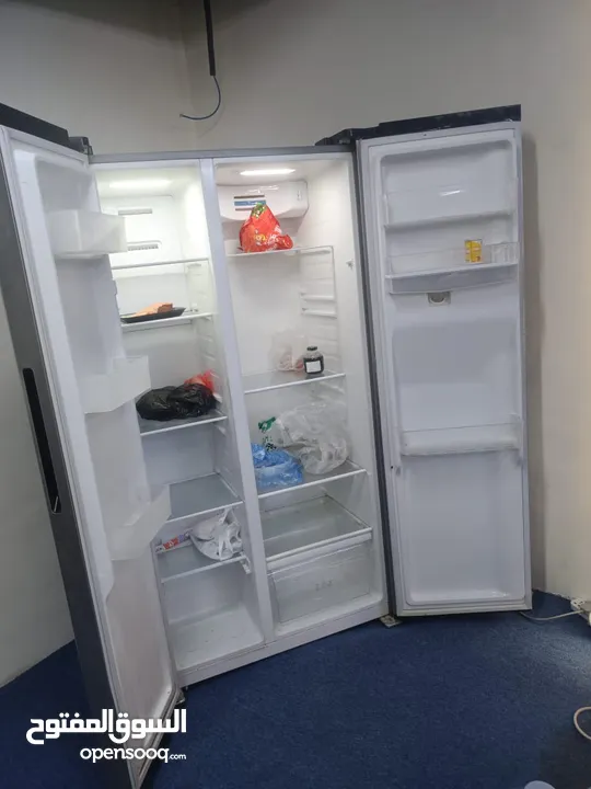 West point side by side fridge