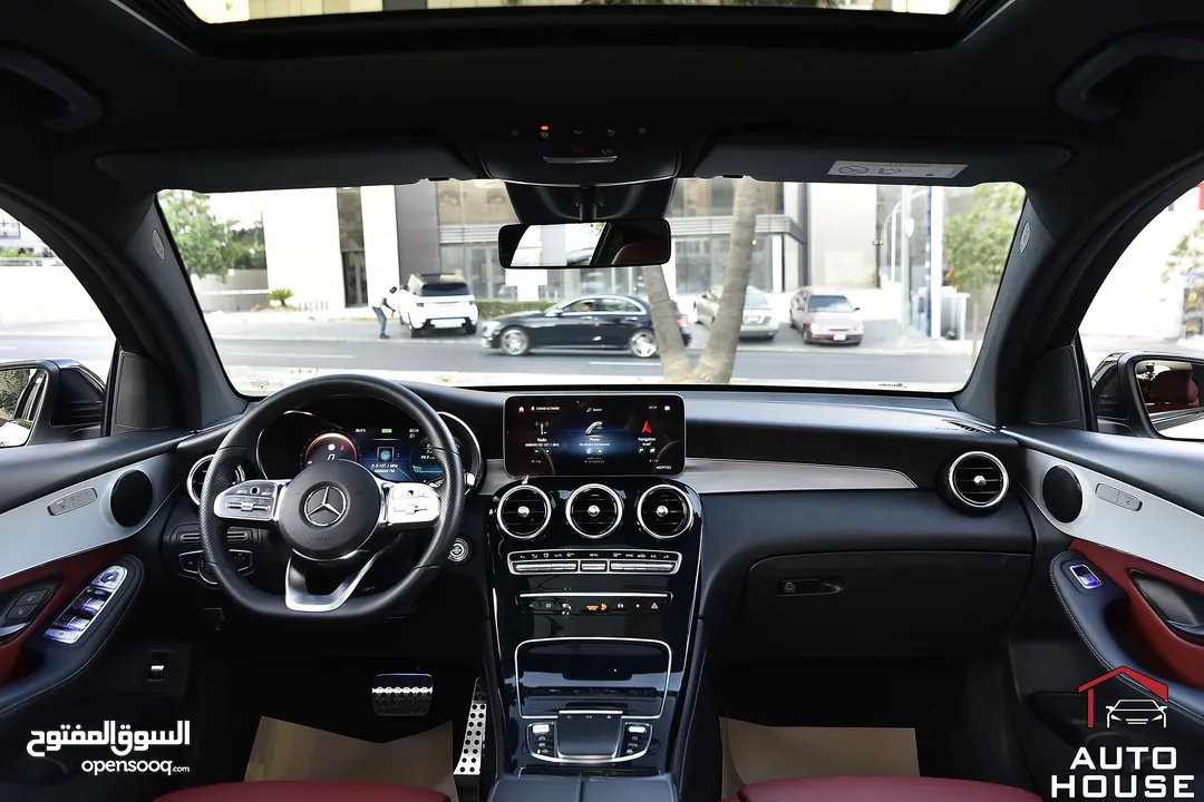 مرسيدس جي ال سي مايلد هايبرد نايت بكج2020 Mercedes GLC 300 4MATIC Mild Hybrid AMG Line Night Package