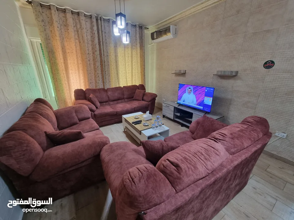 شقة مفروشة مميزة للعائلات غرفة / غرفتين للإيجار الشهري والأسبوعي واليومي