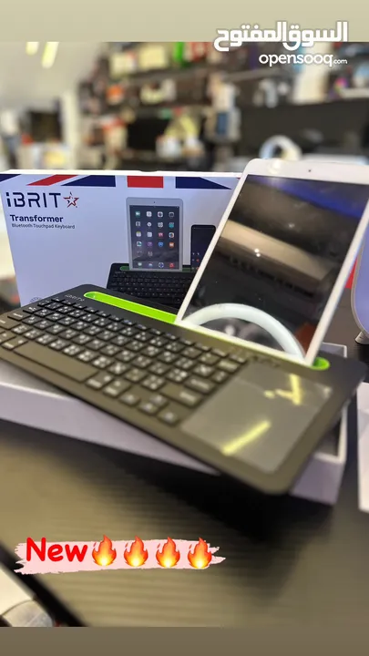 كيبورد Bluetooth touchpad keyboard