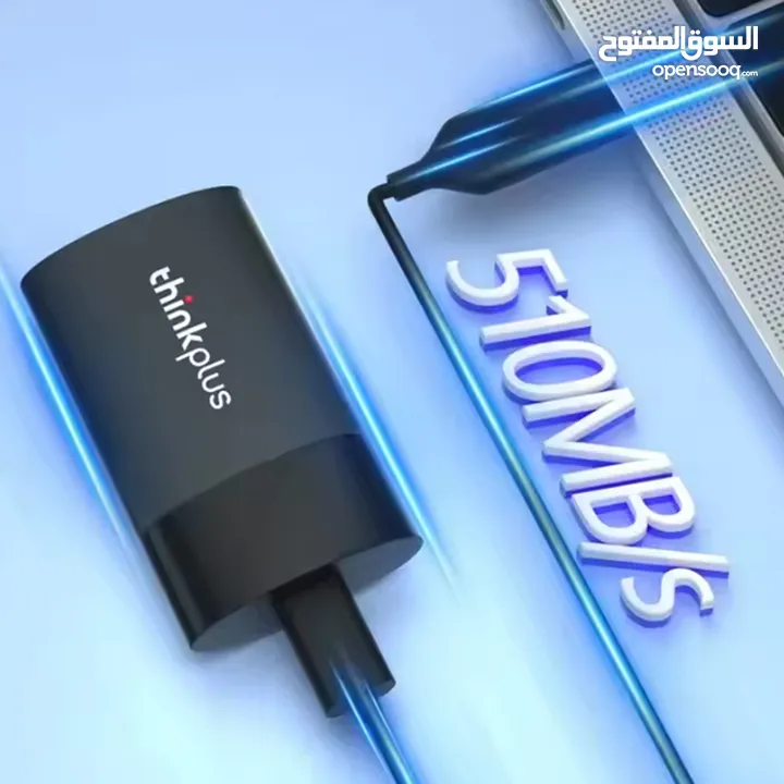 هارد خارجي SSD محمول تايب سي من لينوفو   External SSD hard drive