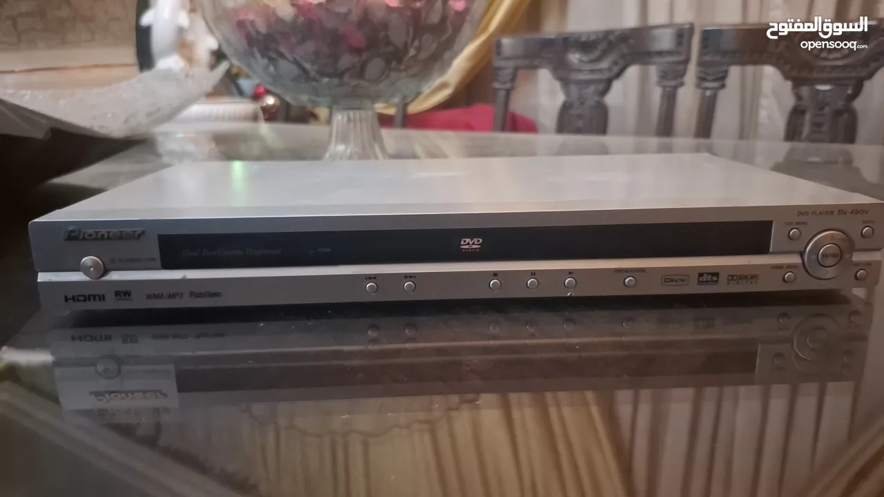جهاز DvD ياباني HDMI Pioneer مع 32 فلم بدون رموت