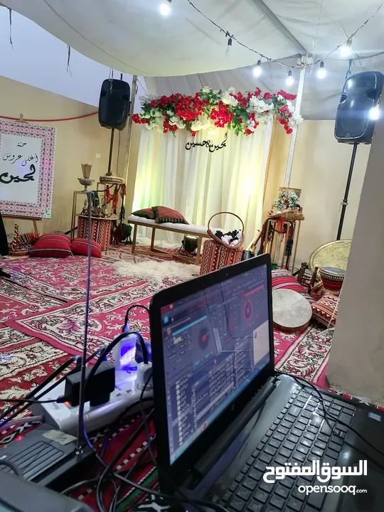 سماعات حفلات للإيجار جرش