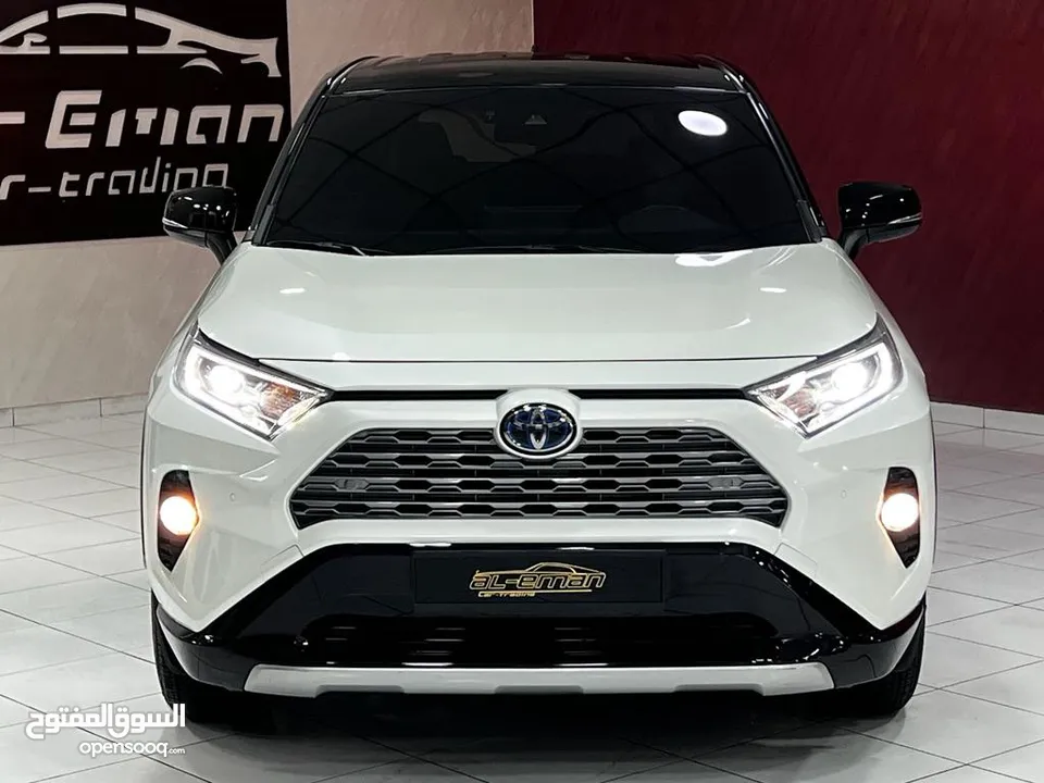 Toyota RAV-4 2021 ( بطارية ليثيوم ) وارد اوروبي