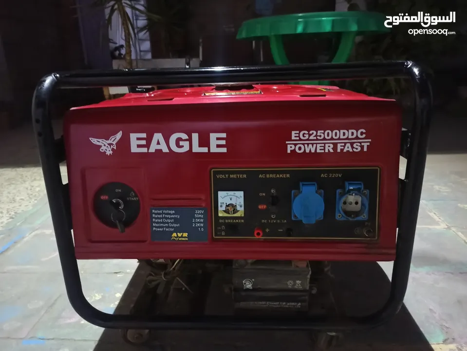 مولد كهربائي  Eagle EG2500DDC