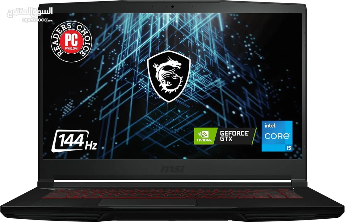 MSI Thin Gaming Core i5-11400H 11th Gen - GTX1650 4G 16GB 3200MHZ DDR4 RAM 512 GB SSD Windows 11