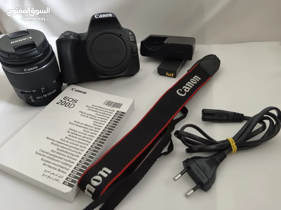 كاميرات كانون وعدسات 5D Mark IV, 6D Mark II, RP, 250D, 200D  شترات أقل من 1k وبطاريات إضافية