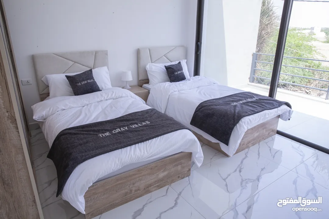 تجربة الفخامة والراحة : احجز شاليهك الآن واقضي اجازتك بكامل الخصوصية والرقي The gray villas
