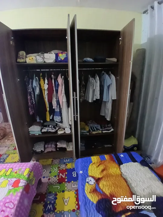 غرفه نوم شباب واطفال مرتبه ونضيفه