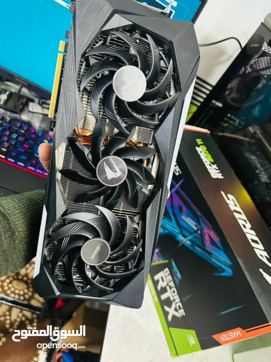 Aorus Rtx 3070ti Master كرت شاشة