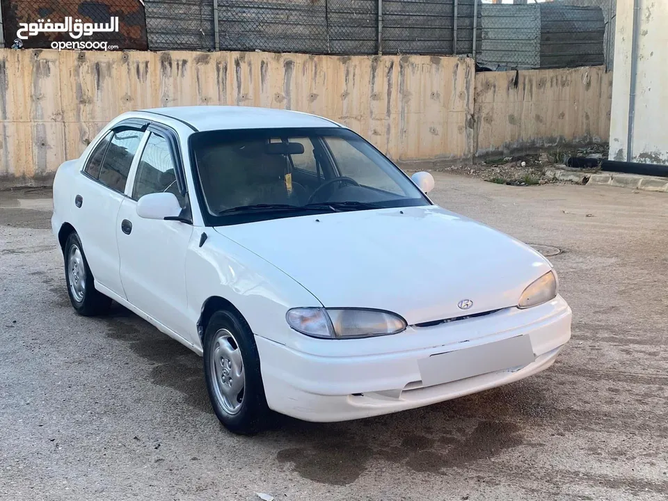 هونداي اكسنت 96 اتوماتيك للبيع