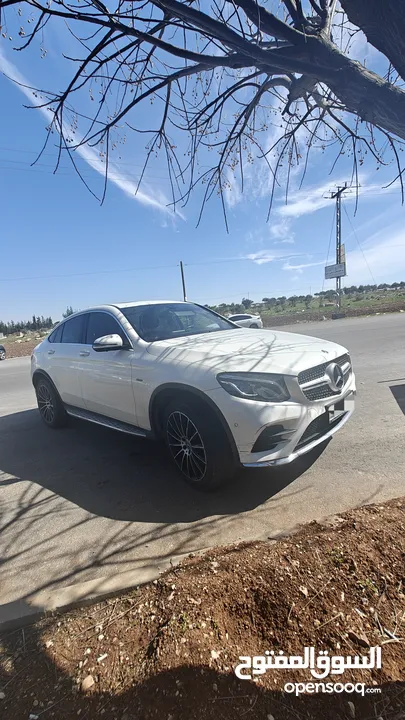 Mercedes-Benz glc 350e for sale condition great diamond white color - gargour jordan