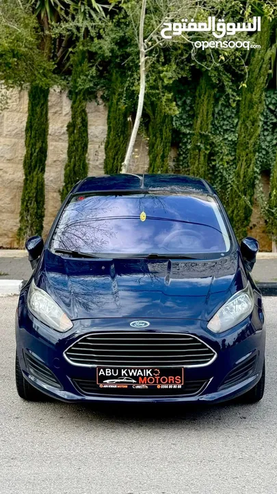 ‏Ford Fiesta 2015 ، اوتوماتيكك ، مطور 1600 فحص ممتاز تخلو من الحوادث ، بوية الشركة  Abu kwaik Motors