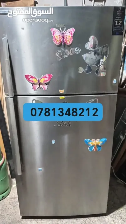ثلاجه بحال الوكاله استخدام خفيف شغاله فحص كامل انواع الثلاجه بيكو تركي فل فل انفرتر الحجم 24 قدم الم