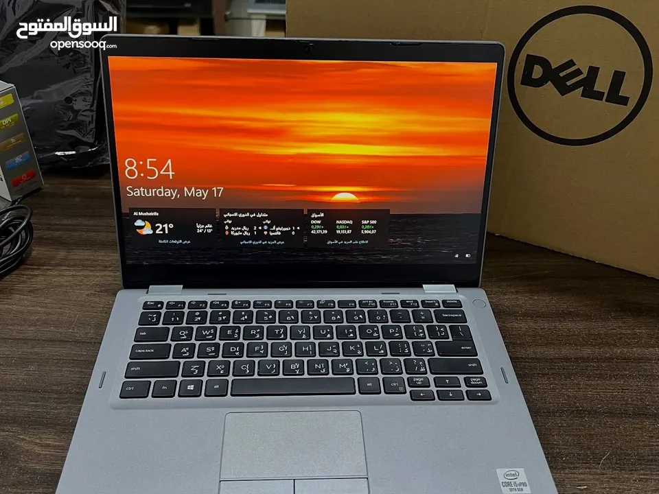 Dell i5 جيل عاشر لابتوب وتابلت شاشة لمس بمواصفات عالية جدا رام 16-512 لون مميز بالكرتونة openBox