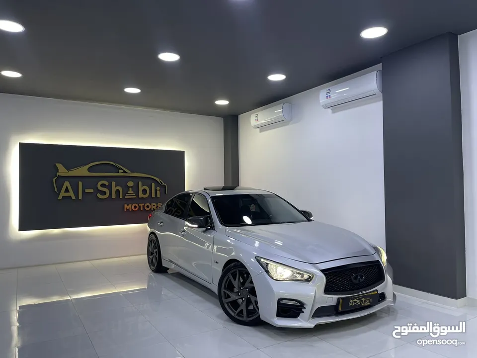 Q50s red sport 400 / 2016