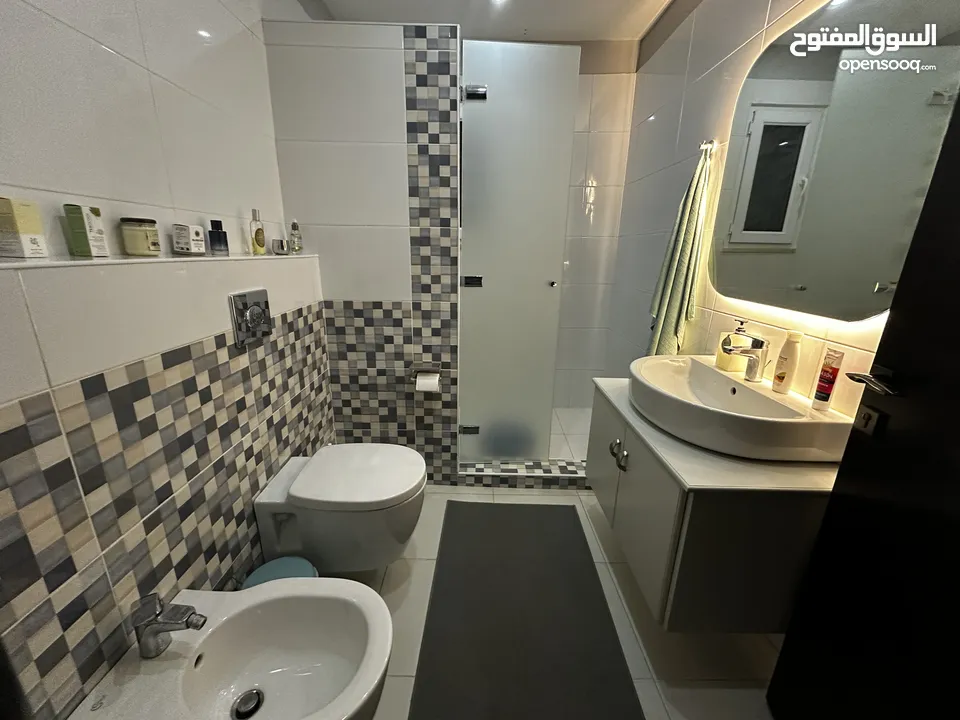 450m2 Luxury Furnished 3 bedroom semi villa with a garden & 2 Terraces infront of Al-thuheir